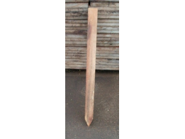Hardhouten piket 4,5 x 4,5 x 60 cm