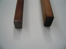 Hardhout regels 4,5 x 7,0 cm