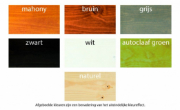 LACQ beits 1 liter Mahony (op bestelling)