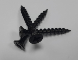 Spaanplaatschroeven ZWART 6,0 x 50 mm