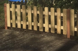 Hekwerk 50 cm hoog x 180 cm breed (op bestelling)