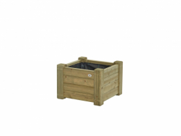 Talen bloembak Horst, 60x60 cm, 45 mm, 44 cm hoog