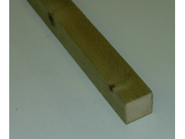 Geïmpregneerde latten 2,5 x 2,5 cm