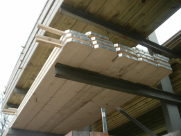 Steigerplank 32 x 200 mm; niet geband