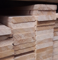 Blank vuren latten 19 x 95 mm geschaafd