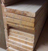 Blank vuren planken 19 x 145 mm, geschaafd