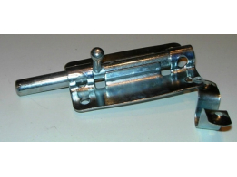 Grendel rond 80 mm wit