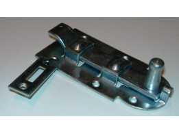 Schuif bocht 120 mm wit