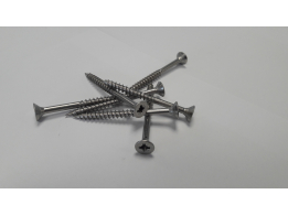 Spaanplaatschroeven RVS 5,0 x 80 mm OP = OP