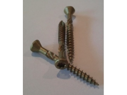 Tuinhout buitenschroef anti-roest coating 4,2 x 35 mm; doos 100 stuks met bit