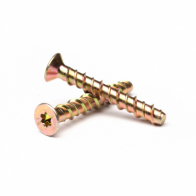 Tapankers verzinkt 6,0 x 140 mm (voorboren steen 6 mm / beton 6,5 mm) (materiaaldikte 8 tot 10 cm)