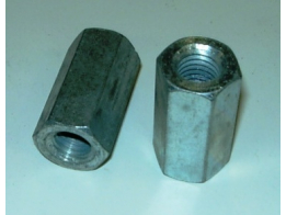 Koppelmoer M12 t.b.v. koppeling draadeinden