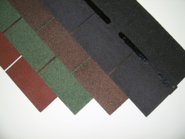 Dakshingles GROEN pak 3,5 m2 (shingles zijn niet windvast) (op bestelling)
